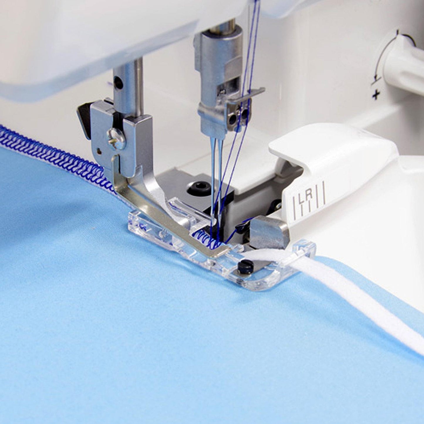 Clear Foot -Grooved (4-Thread)