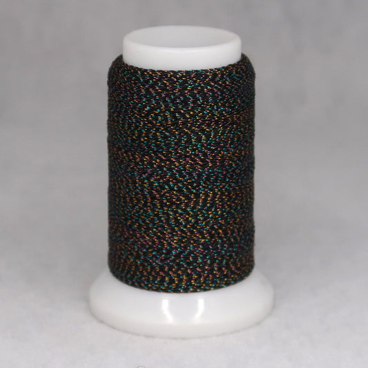 Woolly Metallic - Black + Variegated