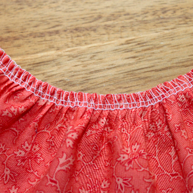 Gathering a Single Layer of Fabric