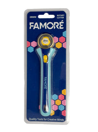 Famoré  28mm Straight Handle Rotary Cutter