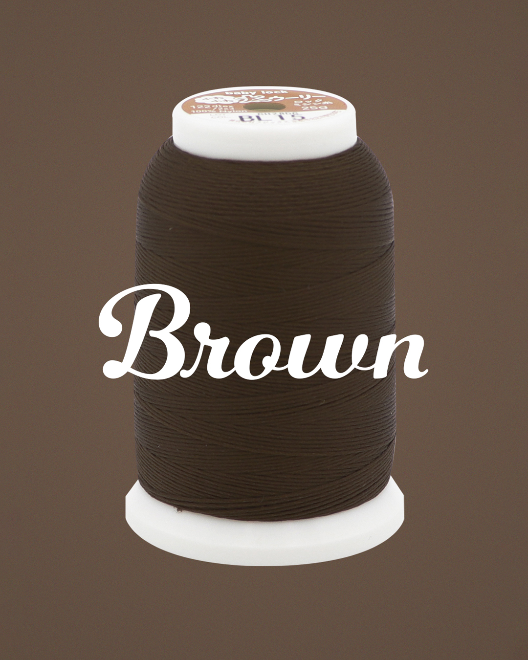 Thick Woolly Nylon - Brown