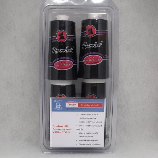 Maxi-Lock - Black 4-Pack