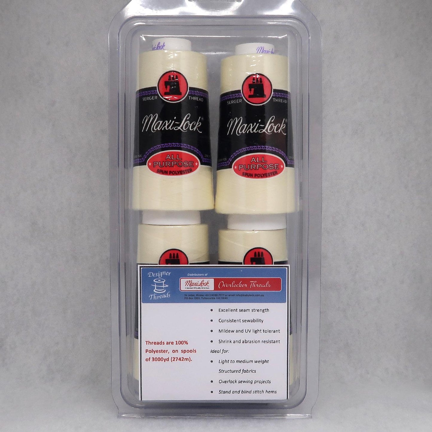 Maxi-Lock - Eggshell 4-Pack