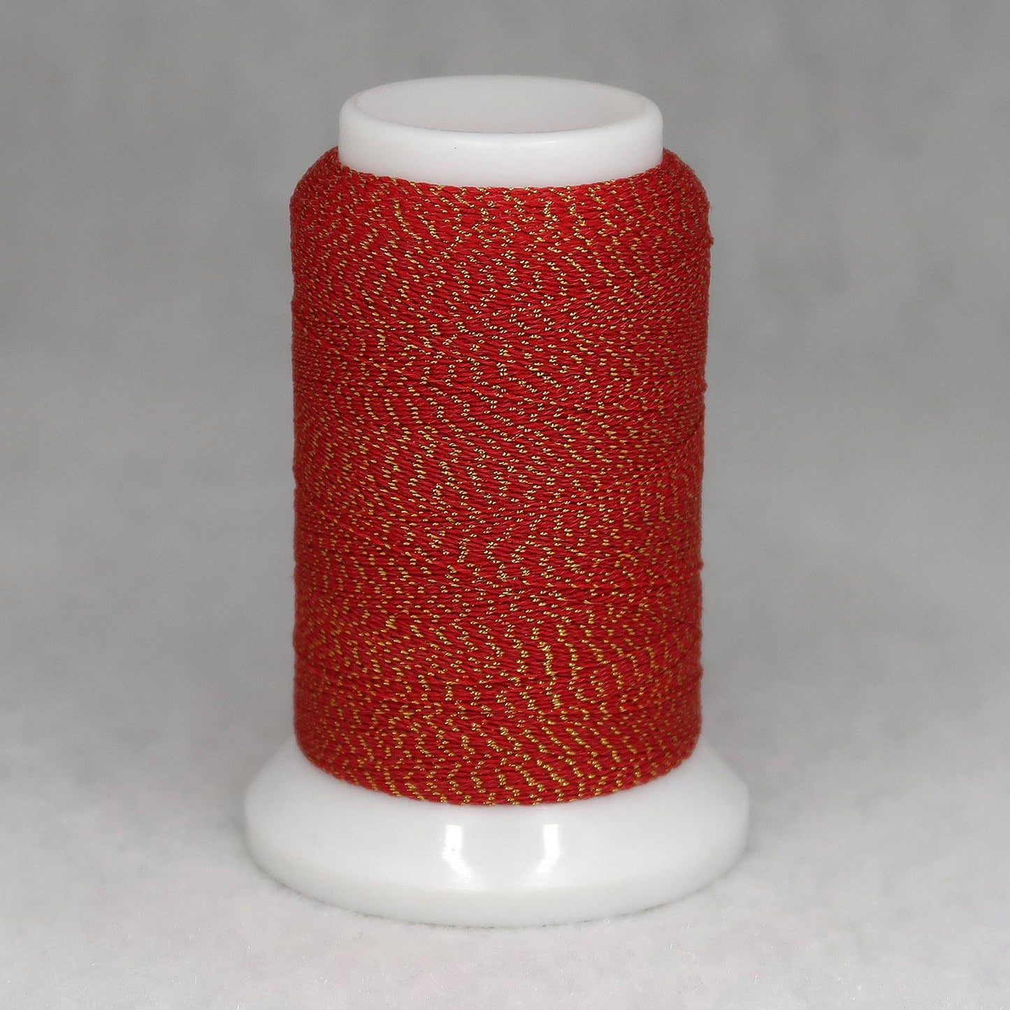 Woolly Metallic - Red + Gold