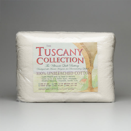 Hobbs - Tuscany Supreme 100% Cotton Batting - Queen